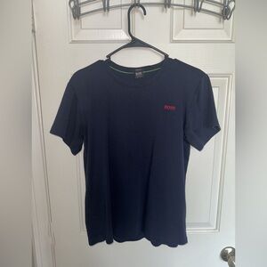 Hugo boss t shirt navy blue